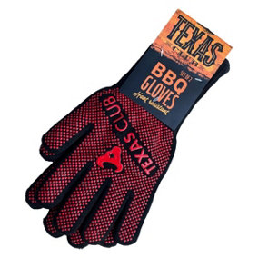 Texas Club Heat-Resistant Gloves for Grill and Kitchen - Set of 2