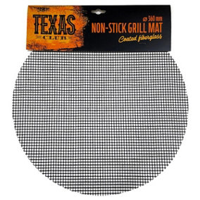 Texas Club Non-Stick Grill Mat, 36cm