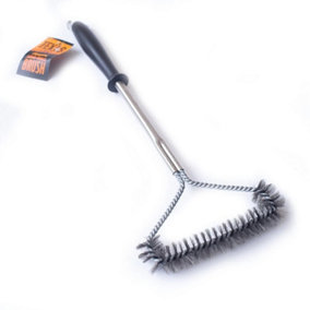 Texas Club Stainless Steel Grill Grate Cleaning Brush Effortless Grilling Maintenance Must Have