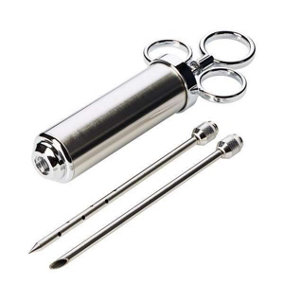 Texas Club Stainless Steel Marinade Injector  Effortless Meat Marination