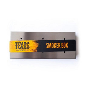 Texas Club Stainless Steel Smoking Box  Enhance Your Grilling Flavor with Controlled Smoking
