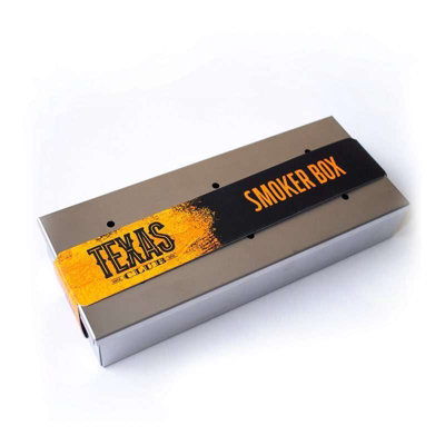 Texas Club Stainless Steel Smoking Box  Enhance Your Grilling Flavor with Controlled Smoking