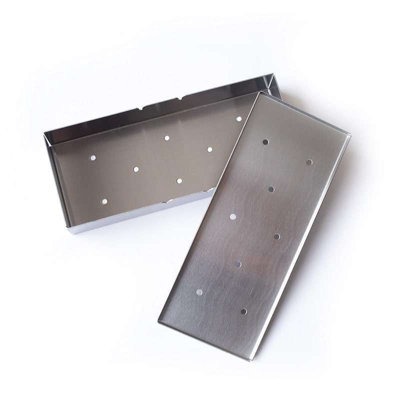 Texas Club Stainless Steel Smoking Box  Enhance Your Grilling Flavor with Controlled Smoking - 3