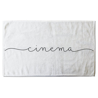 Text Cinema (Bath Towel) / Default Title Price Comparisons | Compare The Build
