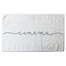 Text Cinema (Bath Towel) / Default Title