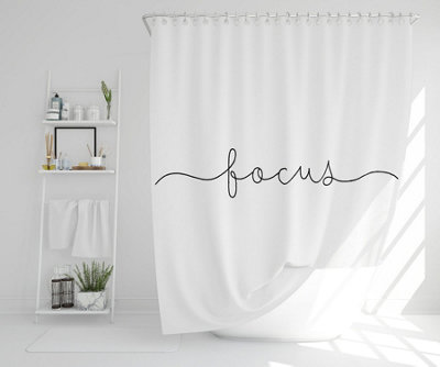 Text Focus (Shower Curtain) / Default Title Price Comparisons | Compare The Build