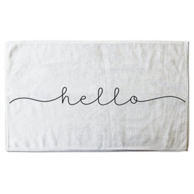 Text Hello (Bath Towel) / Default Title