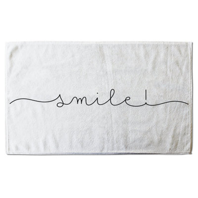 Text Smile (Bath Towel) / Default Title Price Comparisons | Compare The Build