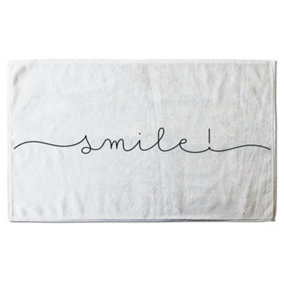 Text Smile (Bath Towel) / Default Title