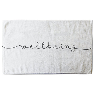 Text Wellbeing (Bath Towel) / Default Title Price Comparisons | Compare The Build