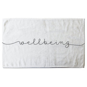 Text Wellbeing (Bath Towel) / Default Title