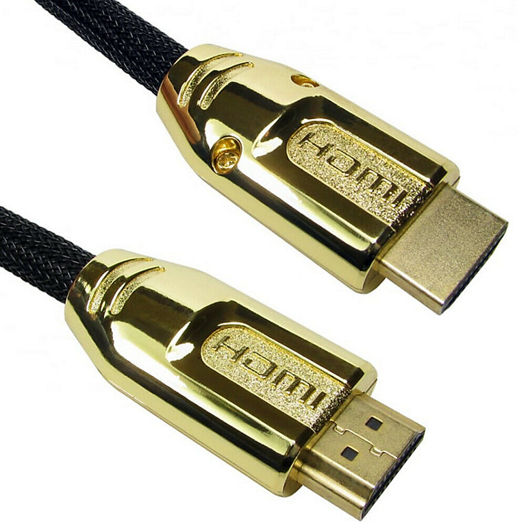 Ufrugtbar Ved en fejltagelse gen ThatCable 5m HDMI High Speed with Ethernet 30AWG Cable Lead 4K Male to Male  | DIY at B&Q