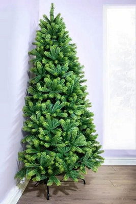 The 6ft Arbor Ultima Half Tree with hinged branches Price Comparisons | Compare The Build