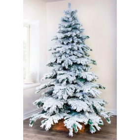 The 7ft Snow White Fir Tree with hook-on branches