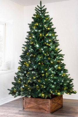 The 7ft Ultra Devonshire Fir Pre-lit with Warm White/White Colour change LEDs Price Comparisons | Compare The Build