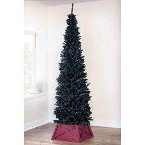 The 8ft Black Italian Pencilimo Tree with hinged branches