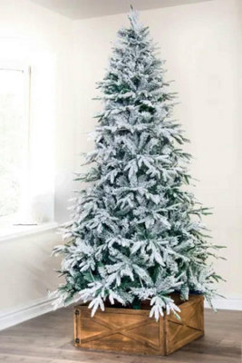 The 8ft Snowy Alpine Tree with hinged branches Price Comparisons | Compare The Build