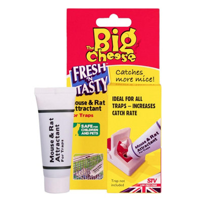 The Big Cheese Mouse and Rat Attractant 26g Poison Free Paste to Re ...
