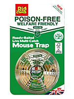 The Big Cheese, Poison-Free, Ready-Baited, Live Multi-Catch Mouse Trap
