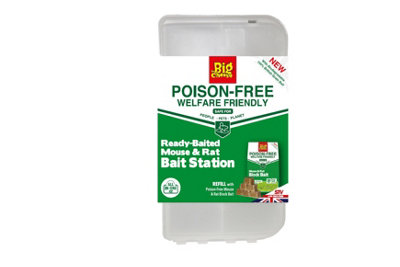 Buy The Big Cheese, Ready-Baited, Mouse & Rat Bait Station | DIY At B&Q