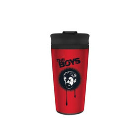 The Boys C-Word Stencil Metal Travel Mug Red/Black (One Size)