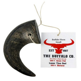 The Buffalo Co. Buffalo Horn-Small (Pack of 6)