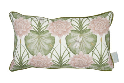 The Chateau By Angel Strawbridge - Lily Garden Cream 30X50Cm Cushion