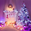 The Christmas Workshop 1000 Bright White LED Chaser Christmas Lights