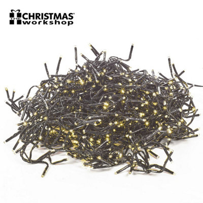 The Christmas 1000 Warm White LED Chaser Christmas Lights