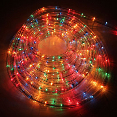 The Christmas Workshop 10m Multi-Coloured Rope Lights