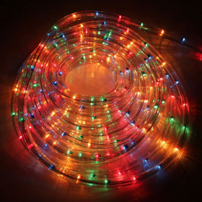 The Christmas Workshop 25m Multi-Coloured Rope Lights