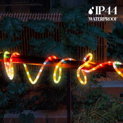 The Christmas Workshop 25m Multi-Coloured Rope Lights