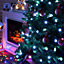 The Christmas Workshop 300 Bright White LED Chaser Christmas Lights