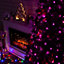 The Christmas Workshop 300 Purple LED Chaser Christmas Lights