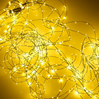 The Christmas Workshop 600 White Micro LED Vine Lights