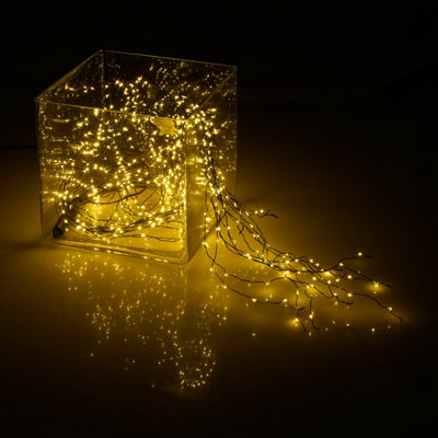 The Christmas Workshop 600 White Micro LED Vine Lights