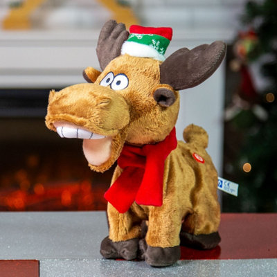 Singing reindeer toy on sale