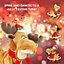 The Christmas Workshop 70109 Spinning Musical Christmas Reindeer