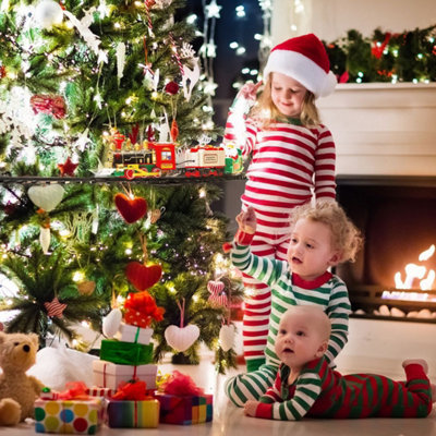 Train track to cheap go around christmas tree