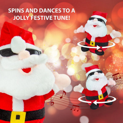 The Christmas Workshop 70149 Spinning Musical Christmas Santa