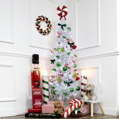 White artificial xmas tree hotsell
