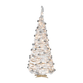 The Christmas Workshop 70849 6ft Pre-Lit Pop-Up Artificial Christmas Tree