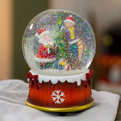 シーグラスアート『 クリスマスsnow globe.。.:*☆』