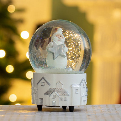 Christmas musical deals snow globes