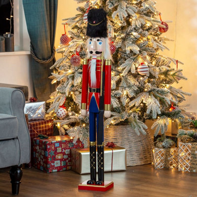 Large nutcracker online soldiers christmas