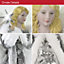 The Christmas Workshop 71089 Angel Tree Topper With Silver & White Dress