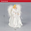 The Christmas Workshop 71099 Angel Tree Topper With White Dress