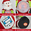 The Christmas Workshop 71249 Santa with Musical Snowball Animated Singing Musical Toy