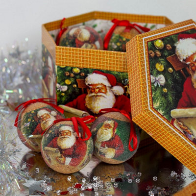 The Christmas Workshop 71560 Set of 14 Red & Green Coloured