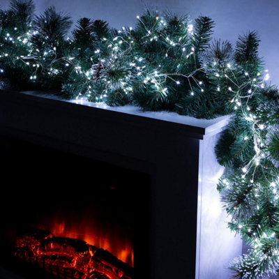The Christmas Workshop 71739 480 Warm White Micro LED Cluster String ...
